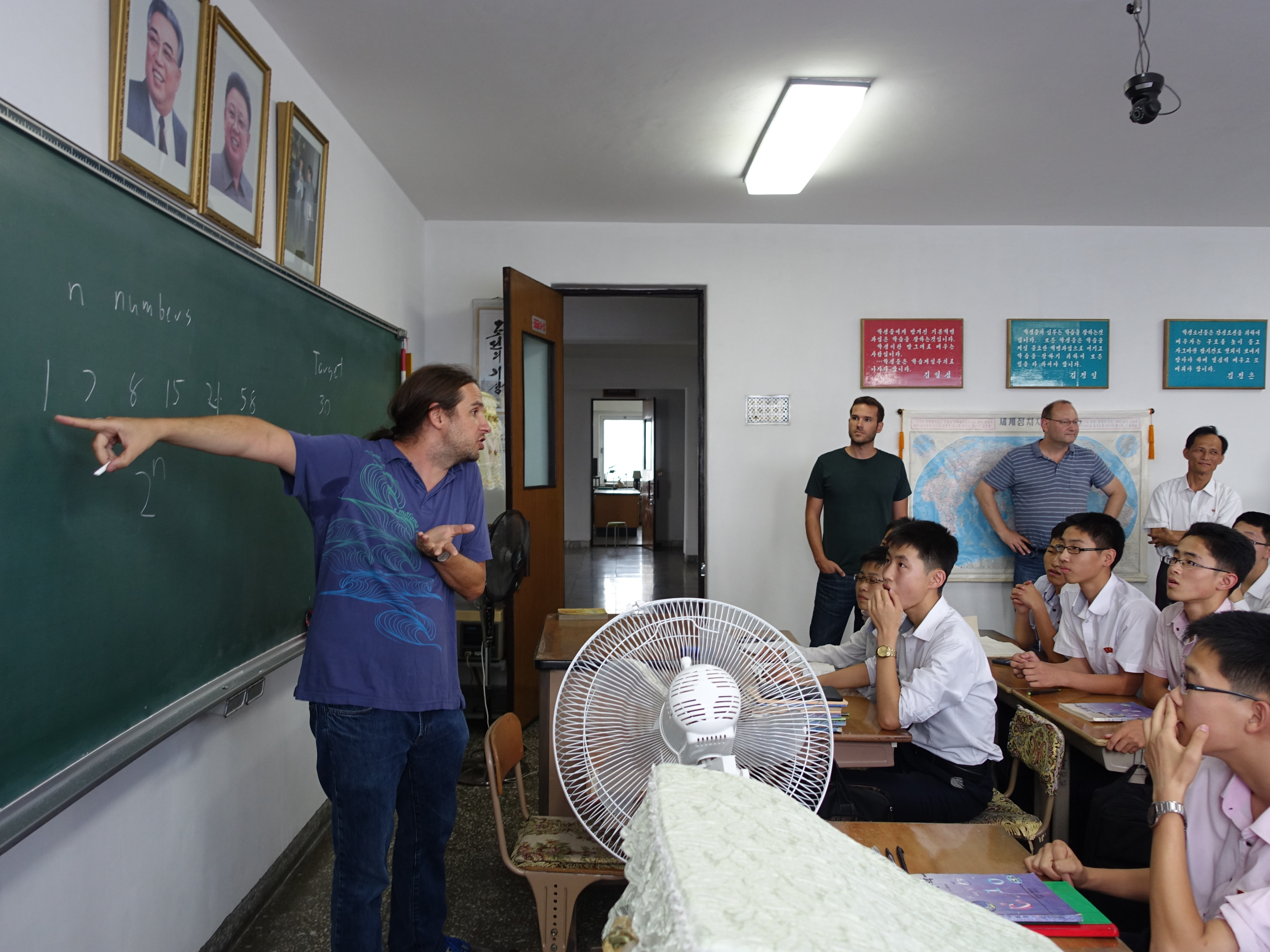 Mathematics workshop in DPRK